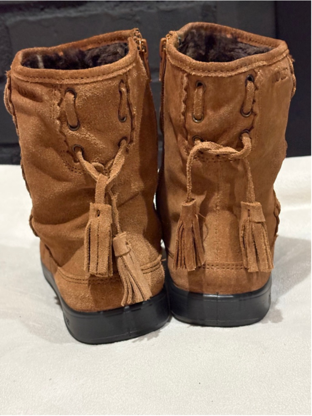 Women's Hotter Brown Suede Ankle Boots & Booties Size 7 - Picture 5 of 10
